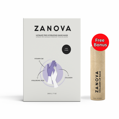 Zanova Collagen Hand Mask - Skin Picking & Nail Biting Remedy