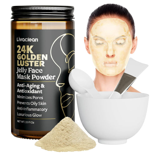 LIVACLEAN CALM & RESTORE JELLY FACE MASK