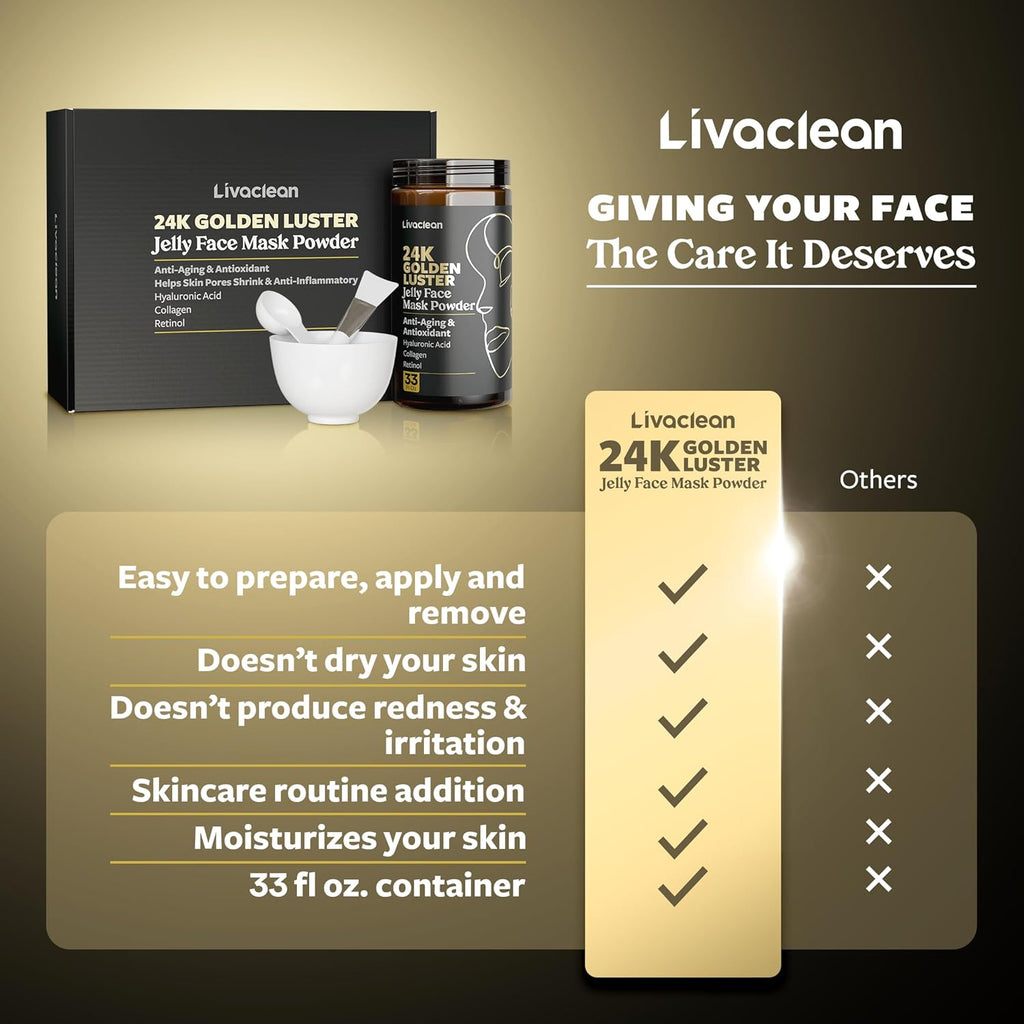LIVACLEAN CALM & RESTORE JELLY FACE MASK