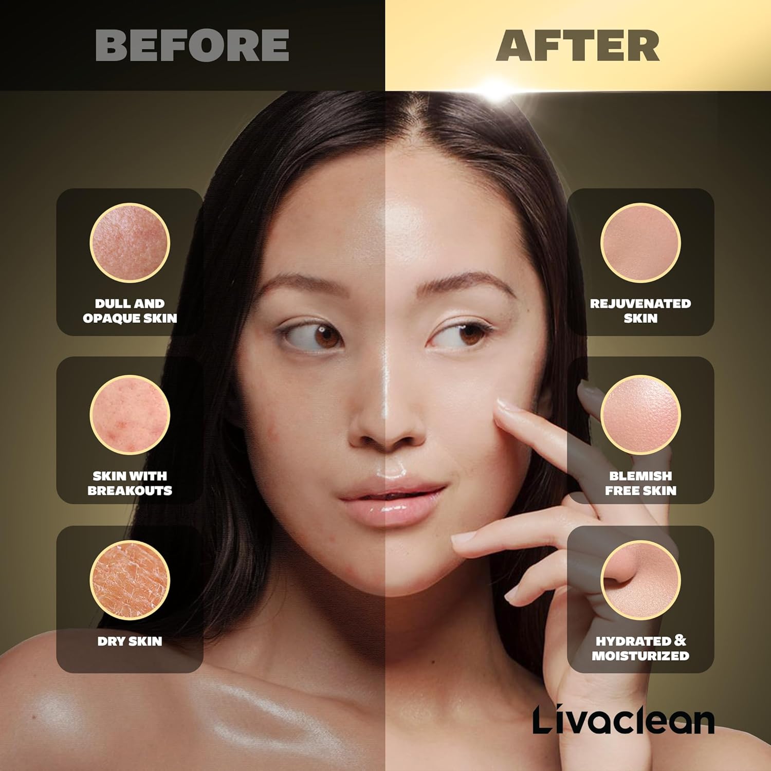 LIVACLEAN CALM & RESTORE JELLY FACE MASK