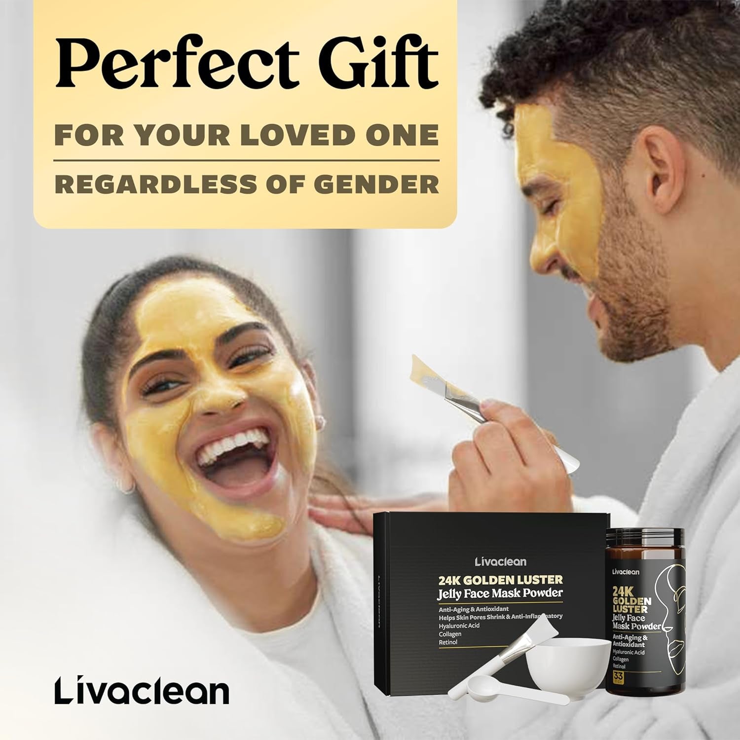 LIVACLEAN CALM & RESTORE JELLY FACE MASK