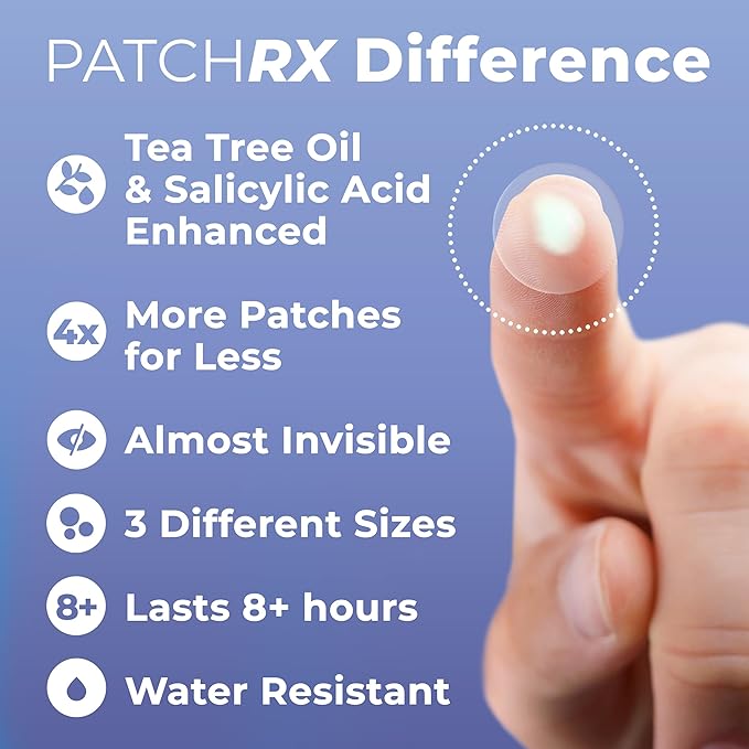 SKIN PICKING & ACNE PACTHES (240 PCS) – HYDROCOLLOID DOTS FOR FACE AND BODY
