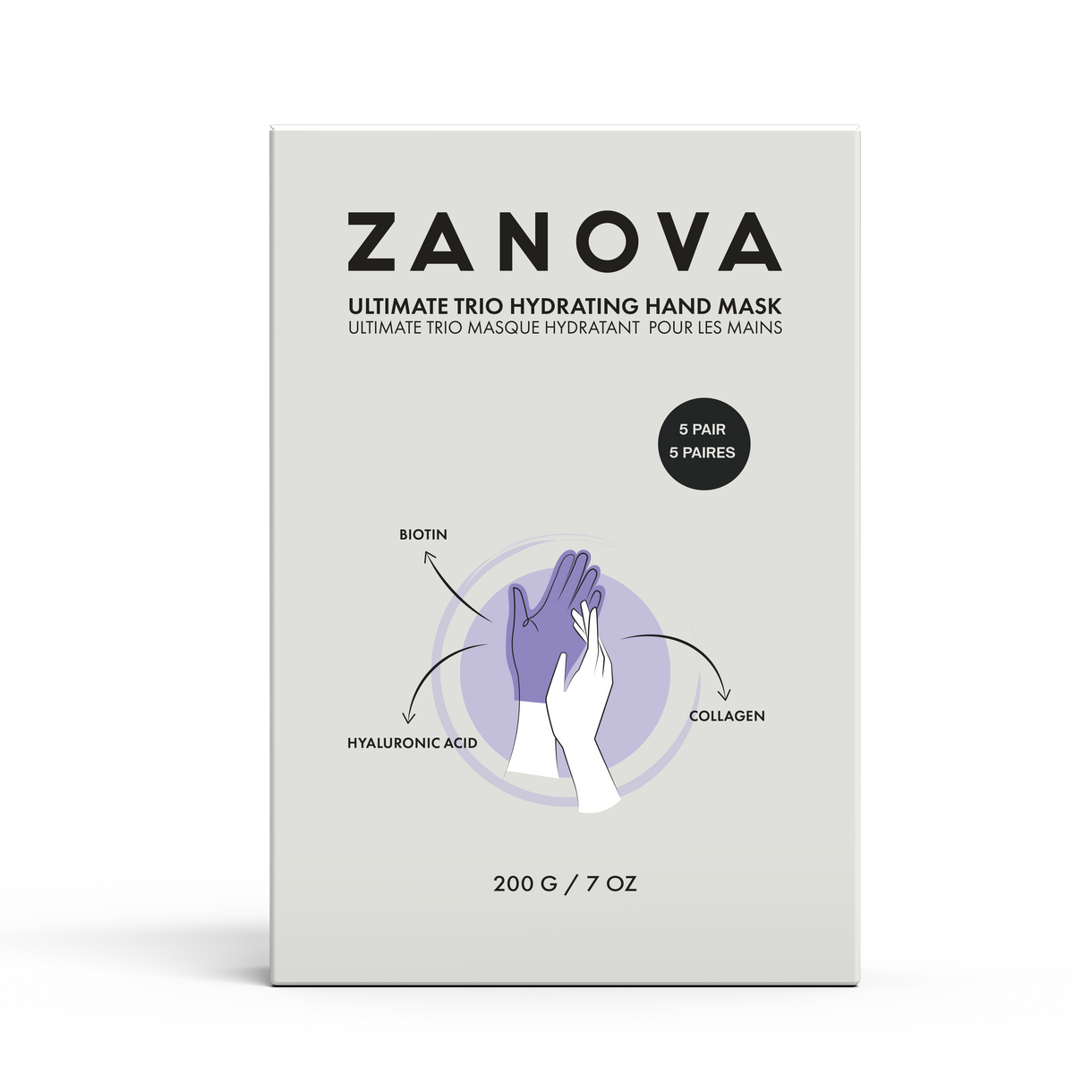 Zanova Collagen Hand Mask - Skin Picking & Nail Biting Remedy