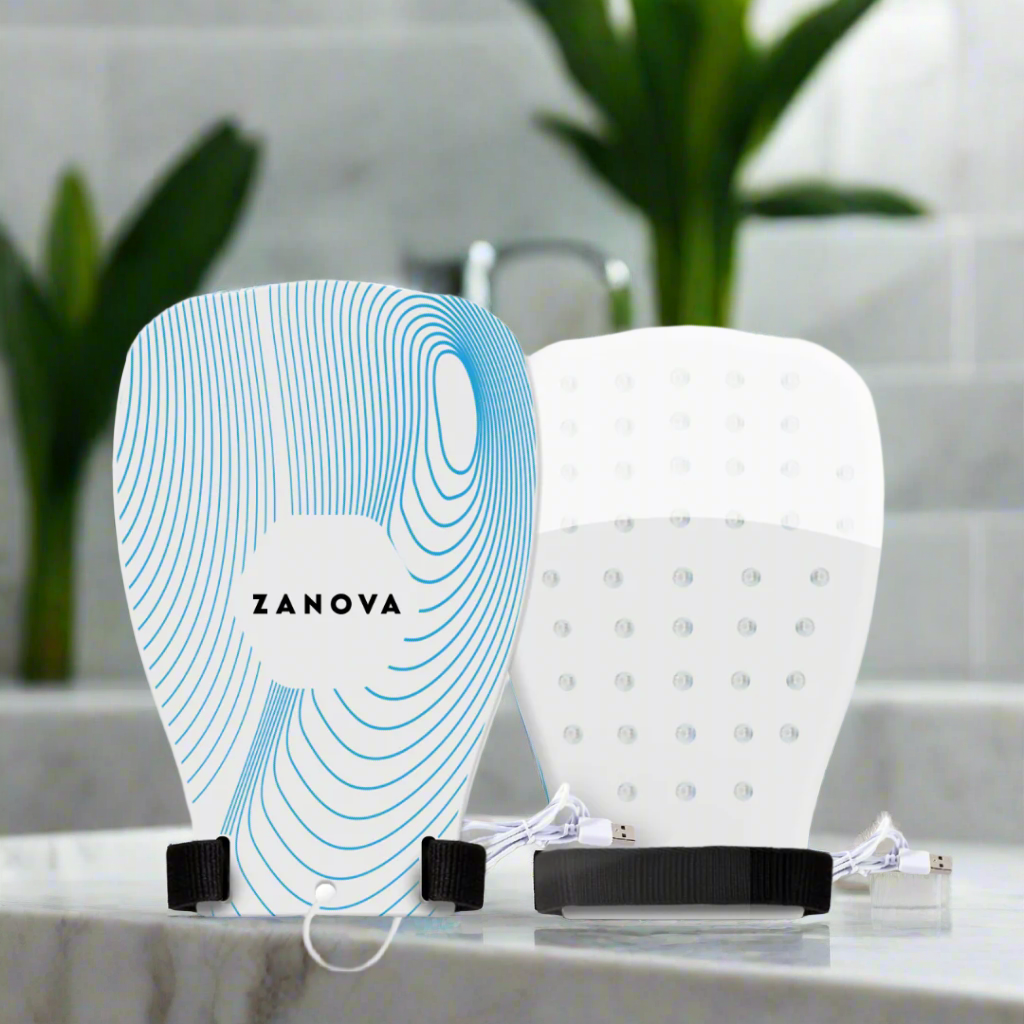 Zanova Light Therapy Hand Glove For Skin Picking and Nail Biting Damage
