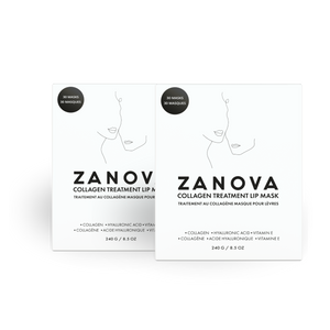 Zanova Triple Trio Treatment Lip Mask 2-pack bundle