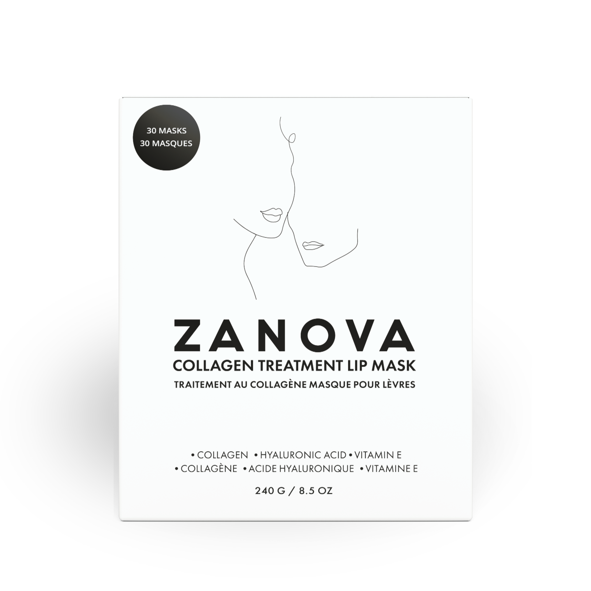 Zanova Collagen Treatment | "Multi Mask Mingle" | Bundle of Lip, Hand & Foot Masks
