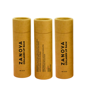Zanova Collagen Lip Balm - 3 Packs Bundle